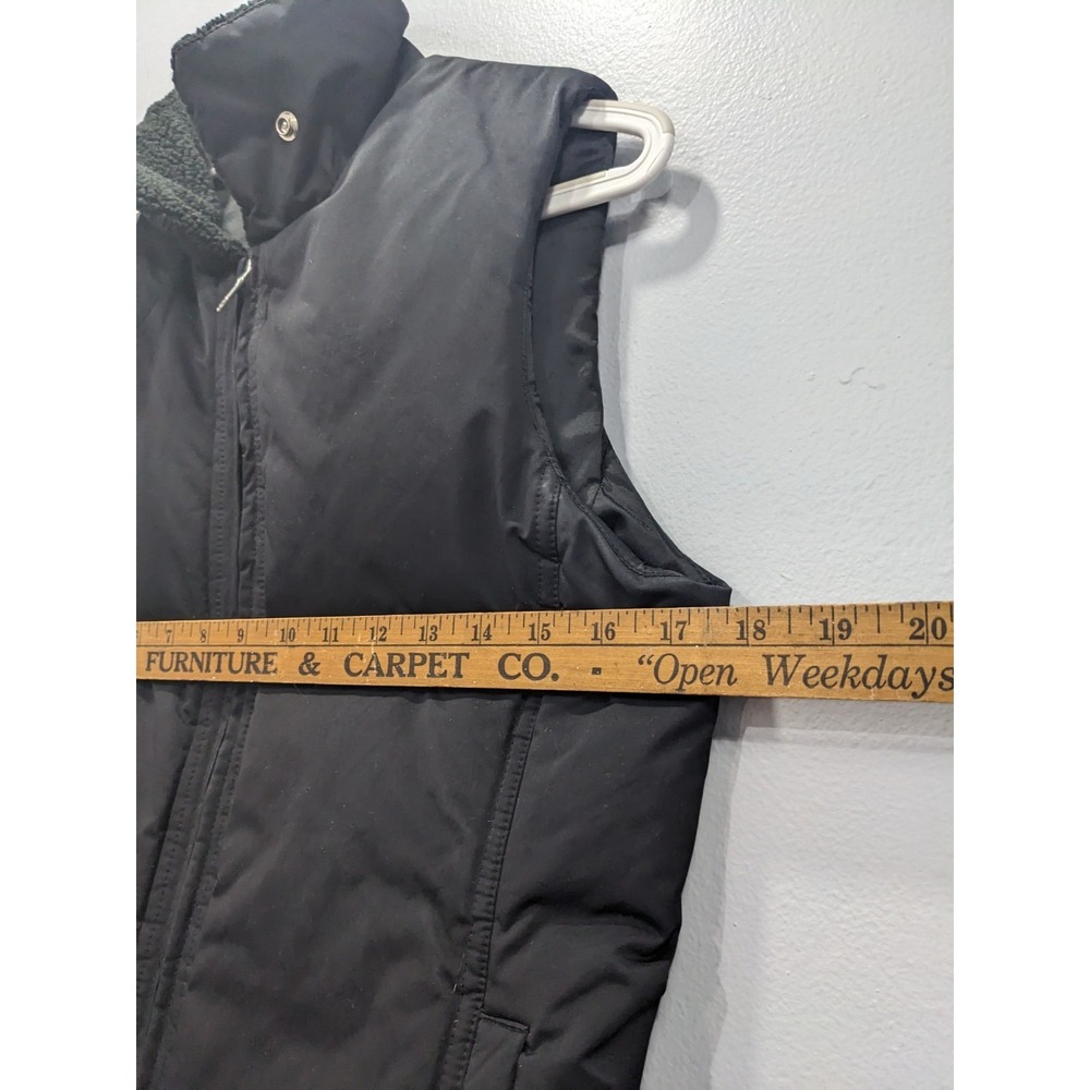 BANANA REPUBLIC Vest Jacket Coat Women‎ S Fleece Collar Classic Preppy Outdoor - Picture 12 of 15